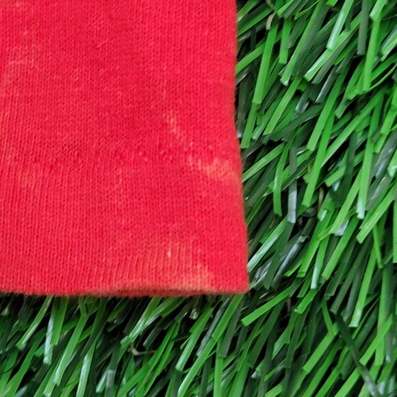 Vintage Chicago Blackhawks Shirt Womens Medium 19x23 Red USA - Picture 11 of 13